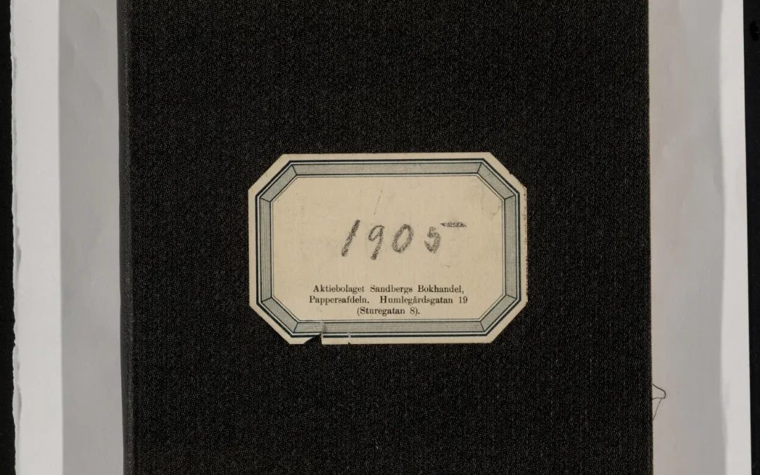 Diary Aug. 1905-1906