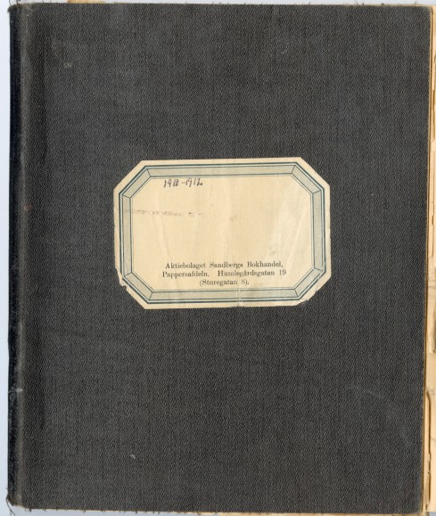 Diary 1910-1912