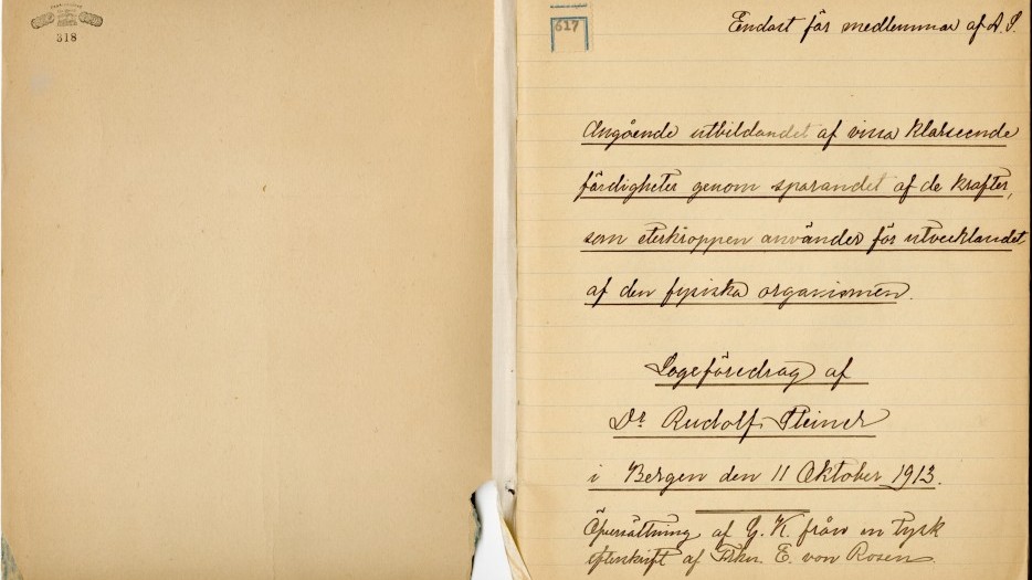 Diary 1913 Oct Bergen